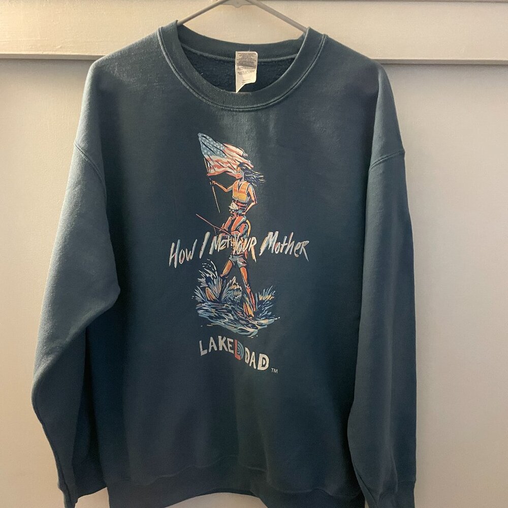 Lake Dad crewneck sweatshirt